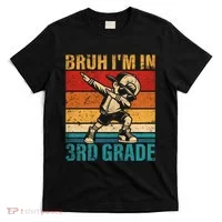 Third Grade Dabbing Boy Bruh IM In 3rd Grade Student T-Shirt thumb 0