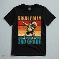 Third Grade Dabbing Boy Bruh IM In 3rd Grade Student T-Shirt thumb 5
