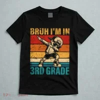 Third Grade Dabbing Boy Bruh IM In 3rd Grade Student T-Shirt thumb 5
