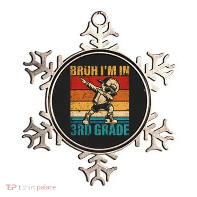 Third Grade Dabbing Boy Bruh IM In 3rd Grade Student Ornament