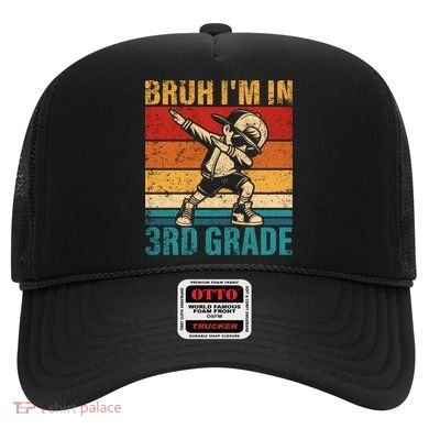 Third Grade Dabbing Boy Bruh IM In 3rd Grade Student Hat