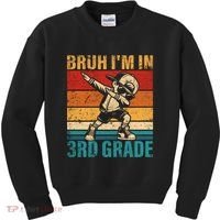 Third Grade Dabbing Boy Bruh IM In 3rd Grade Student Kids Sweatshirt thumb 0