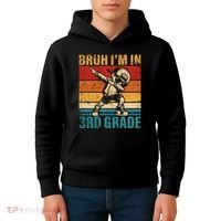 Third Grade Dabbing Boy Bruh IM In 3rd Grade Student Kids Hoodie thumb 4
