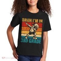 Third Grade Dabbing Boy Bruh IM In 3rd Grade Student Kids T-Shirt thumb 2