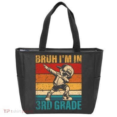 Third Grade Dabbing Boy Bruh IM In 3rd Grade Student Tote Bag
