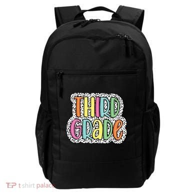Third Grade Dalmatian Dots 3rd Dream Team Back To School Backpack