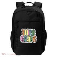 Third Grade Dalmatian Dots 3rd Dream Team Back To School Backpack thumb 0