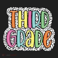Third Grade Dalmatian Dots 3rd Dream Team Back To School Tumbler thumb 3
