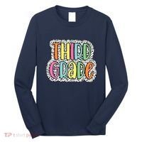 Third Grade Dalmatian Dots 3rd Dream Team Back To School Long Sleeve Shirt thumb 0