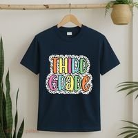 Third Grade Dalmatian Dots 3rd Dream Team Back To School T-Shirt thumb 2