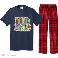 Third Grade Dalmatian Dots 3rd Dream Team Back To School Pajama Set thumb 0