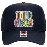 Third Grade Dalmatian Dots 3rd Dream Team Back To School Hat thumb 0