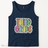 Third Grade Dalmatian Dots 3rd Dream Team Back To School Tank Top thumb 2