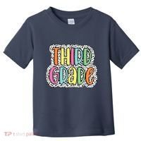 Third Grade Dalmatian Dots 3rd Dream Team Back To School Toddler T-Shirt thumb 0