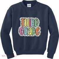 Third Grade Dalmatian Dots 3rd Dream Team Back To School Kids Sweatshirt thumb 0