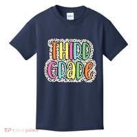 Third Grade Dalmatian Dots 3rd Dream Team Back To School Kids T-Shirt thumb 0