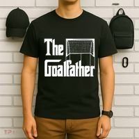 The Goalfather Dad Soccer Goalkeeper Goalie Coach T-Shirt thumb 6
