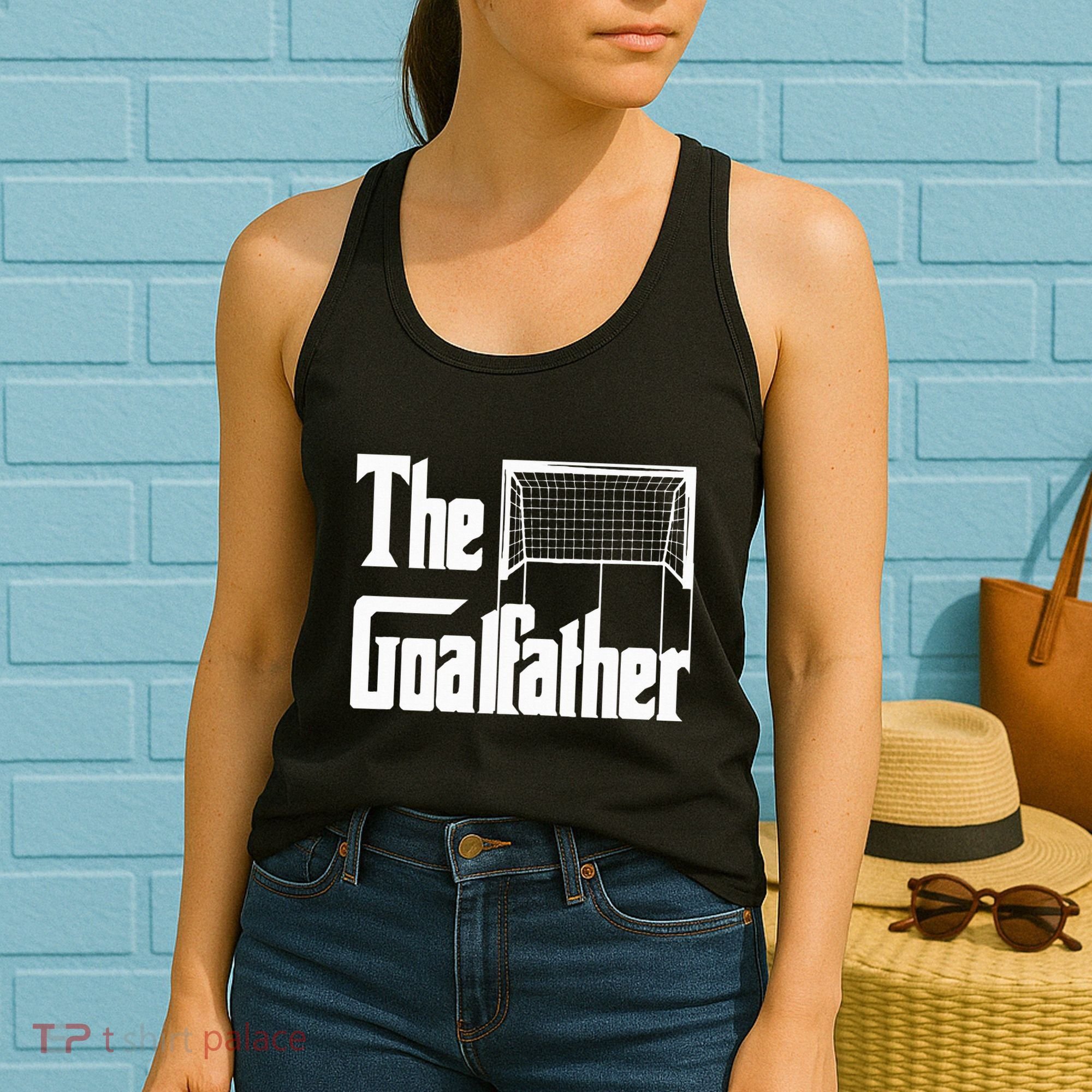 The Goalfather Dad Soccer Goalkeeper Goalie Coach Women's Tank Top