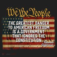 The Greatest Danger To American Freedom Thomas Jefferson Women's Sweatshirt thumb 2