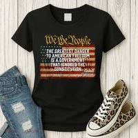 The Greatest Danger To American Freedom Thomas Jefferson Women's T-Shirt thumb 3