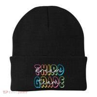 Third Grade Dream Team 3rd Grade Teacher Back To School Beanie thumb 0