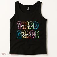 Third Grade Dream Team 3rd Grade Teacher Back To School Tank Top thumb 2