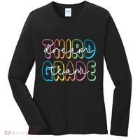 Third Grade Dream Team 3rd Grade Teacher Back To School Women's Long Sleeve Shirt thumb 0