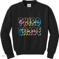 Third Grade Dream Team 3rd Grade Teacher Back To School Kids Sweatshirt thumb 0