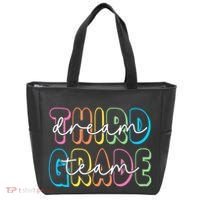 Third Grade Dream Team 3rd Grade Teacher Back To School Tote Bag thumb 0