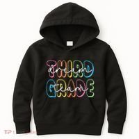 Third Grade Dream Team 3rd Grade Teacher Back To School Kids Hoodie thumb 0