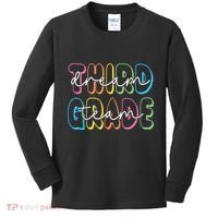 Third Grade Dream Team 3rd Grade Teacher Back To School Kids Long Sleeve Shirt thumb 0