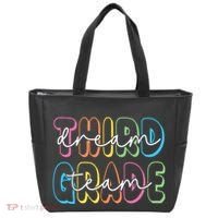 Third Grade Dream Team 3rd Grade Teacher Back To School Tote Bag thumb 0
