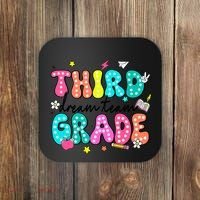 Third Grade Dream Team Back To School Teacher Students Coaster thumb 0