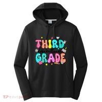 Third Grade Dream Team Back To School Teacher Students Performance Fleece Hoodie thumb 0