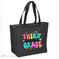 Third Grade Dream Team Back To School Teacher Students Tote Bag thumb 2