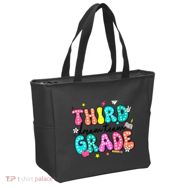 Third Grade Dream Team Back To School Teacher Students Tote Bag