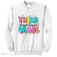 Third Grade Dream Team Back To School Teacher Students Sweatshirt thumb 0
