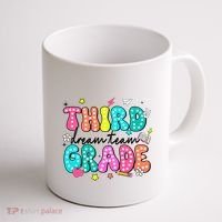 Third Grade Dream Team Back To School Teacher Students Coffee Mug thumb 1
