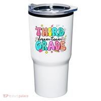 Third Grade Dream Team Back To School Teacher Students Tumbler thumb 0
