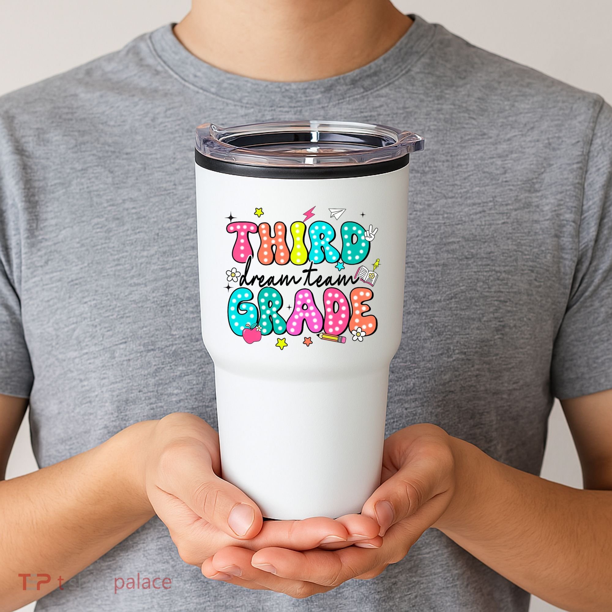 Third Grade Dream Team Back To School Teacher Students Tumbler