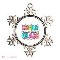 Third Grade Dream Team Back To School Teacher Students Ornament thumb 0