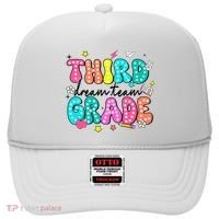 Third Grade Dream Team Back To School Teacher Students Hat thumb 0