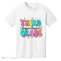 Third Grade Dream Team Back To School Teacher Students Kids T-Shirt thumb 0
