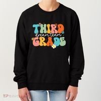 Third Grade Dream Team Back To School Teachers Students Women's Sweatshirt thumb 0
