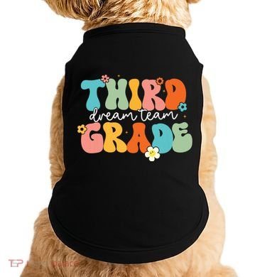 Third Grade Dream Team Back To School Teachers Students Doggie Tank