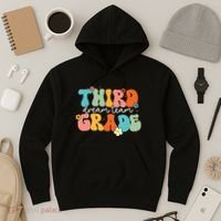 Third Grade Dream Team Back To School Teachers Students Hoodie thumb 3