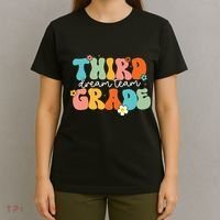 Third Grade Dream Team Back To School Teachers Students T-Shirt thumb 4