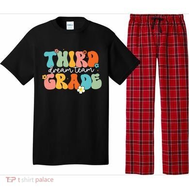 Third Grade Dream Team Back To School Teachers Students Pajama Set