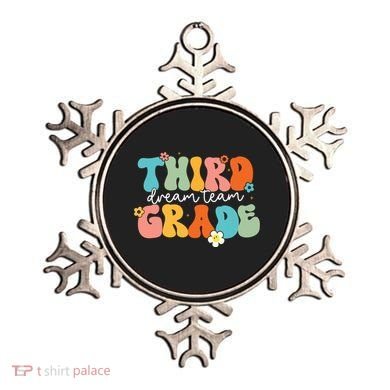 Third Grade Dream Team Back To School Teachers Students Ornament