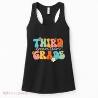 Third Grade Dream Team Back To School Teachers Students Women's Tank Top thumb 0